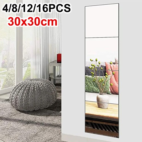 16pcs 30x30cm mirror tiles - 16pcs,