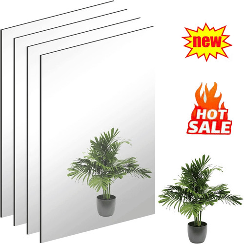 Self adhesive mirror with - self-adhesive,