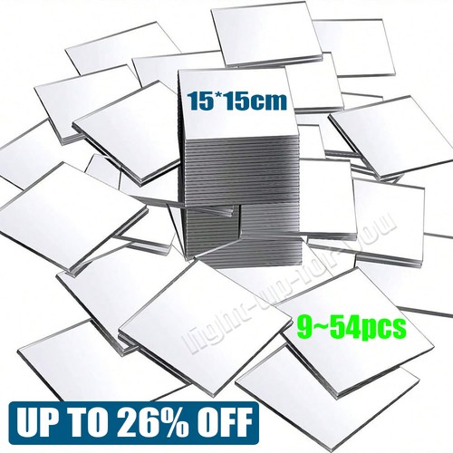 54pcs mirror tiles - tiles, wall