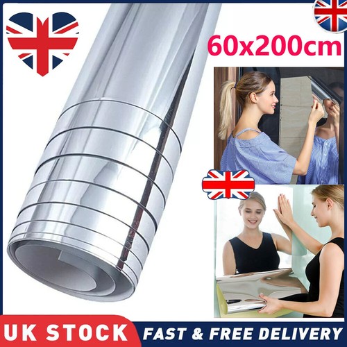 Large mirror wall sticker - 2m,