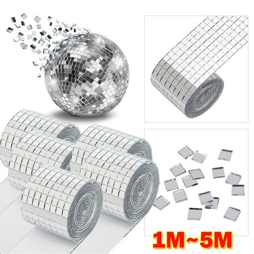 Glass mirror mosaic tiles - mirror, self