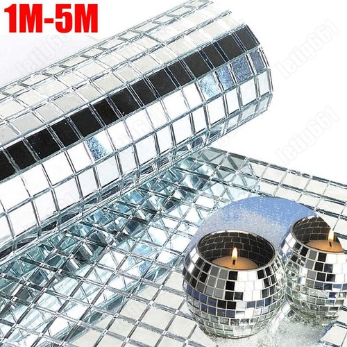 Sparkling glass mirror mosaic - mirror,