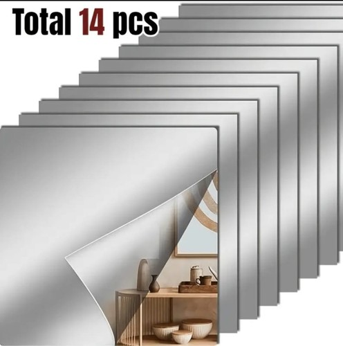 14pcs self adhesive mirror - self,