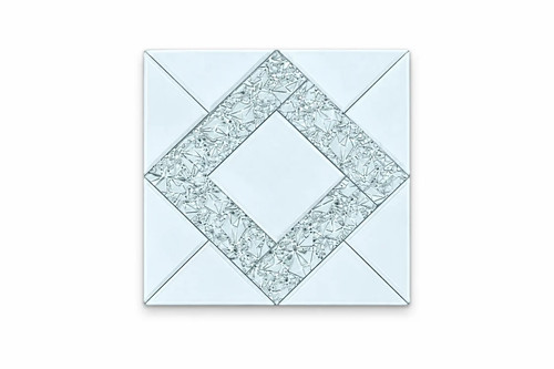 Glass mirror mosaic tiles - glass,