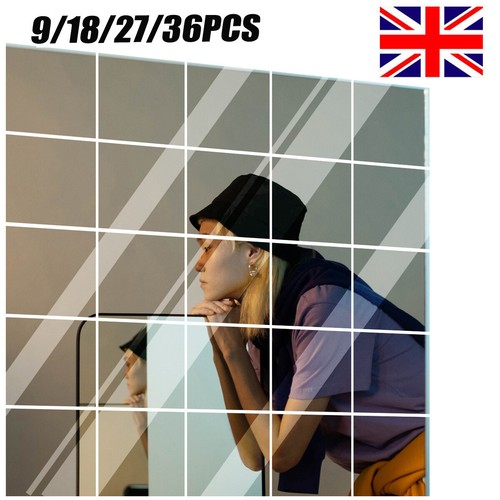 36pcs mirror tiles - mirror, wall
