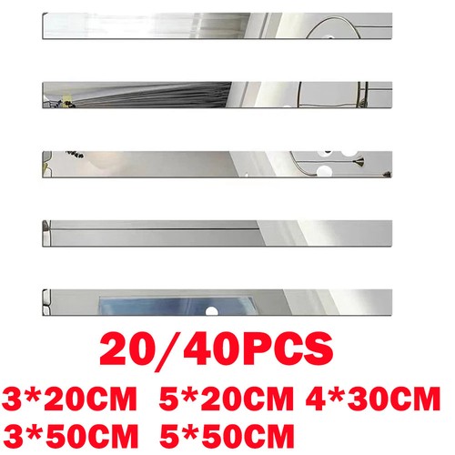 40pc long strip mirror - 20/40pc,