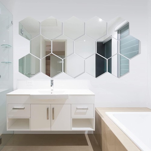 24pcs acrylic mirror tiles - 24pcs,