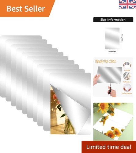 Pack self adhesive mirror - 10,