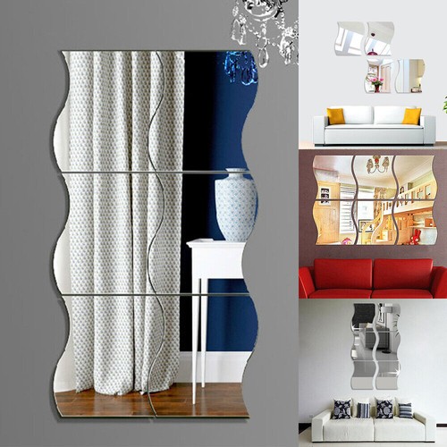 Glass mirror tiles wall - tiles,