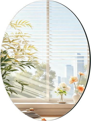 Oval wall mirror 30 cm - mirror, 40