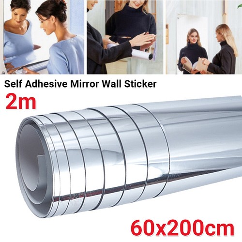 Large mirror wall sticker - large,