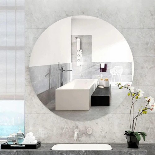 Large mirror tiles - mirror, wall
