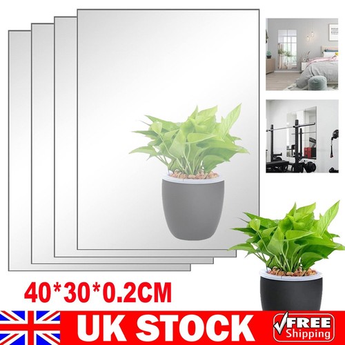 4pcs glass mirror tiles - 4pcs,