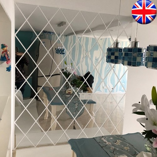 32x glass mirror tiles - glass,
