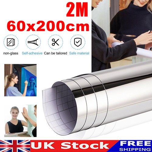 Large mirror wall - mirror, sticker