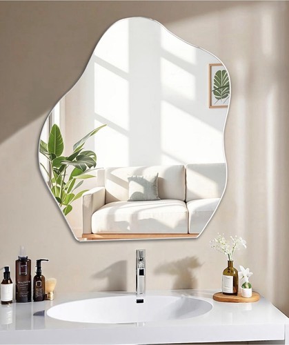 Glass wall mirror - hd,