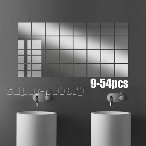 54pcs mirror tiles - tiles, wall