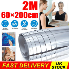 2m Large Mirror Wall Sticker