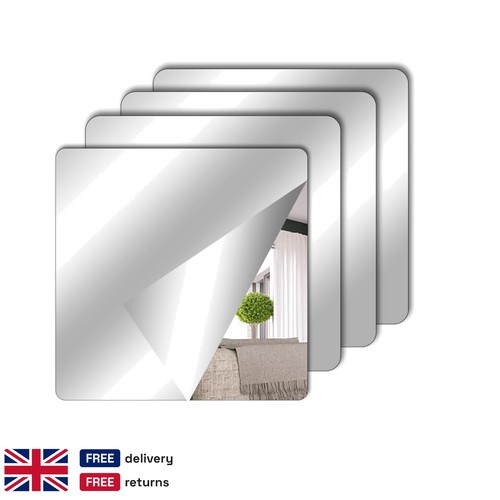 Acrylic mirror tiles - acrylic,