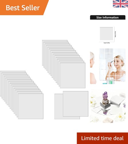 Pcs mirror stickers - 30,