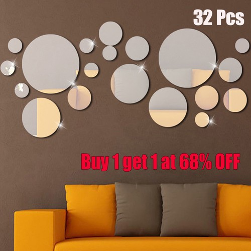 32pcs round mirror - 32pcs,
